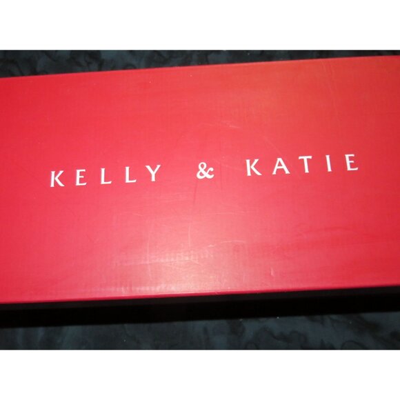 Kelly & Katie Sebrinel Black Quilted Vegan Leather Grosgrain Ballet Flat size7 - Picture 7 of 8